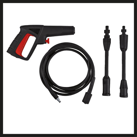 Aparat de curatat/spalat cu inalta presiune Einhell TC - HP 90 (1.200 wati, max. 90 bar, debit max. 372 l/h, maner de transport, racord de apa + filtru integrat, incl. pistol, furtun, lance + duza Einhell - scule electrice si unelte profesionale - BricoMart