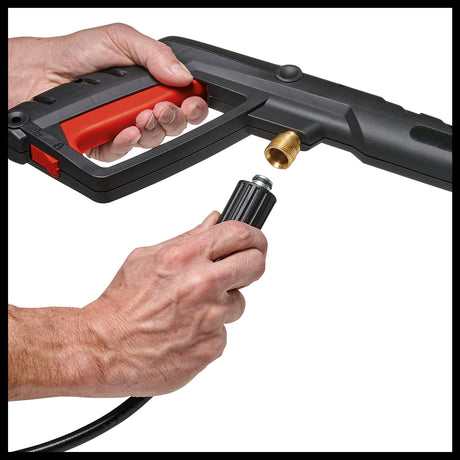 Aparat de curatat/spalat cu inalta presiune Einhell TE - HP 170 (2.300 W, max. 170 bar, sistem modular de cuplare rapida, incl. furtun de inalta presiune, pistol, lance, diverse duze, perie, rezervor de spalare Einhell - scule electrice si unelte profesionale - BricoMart