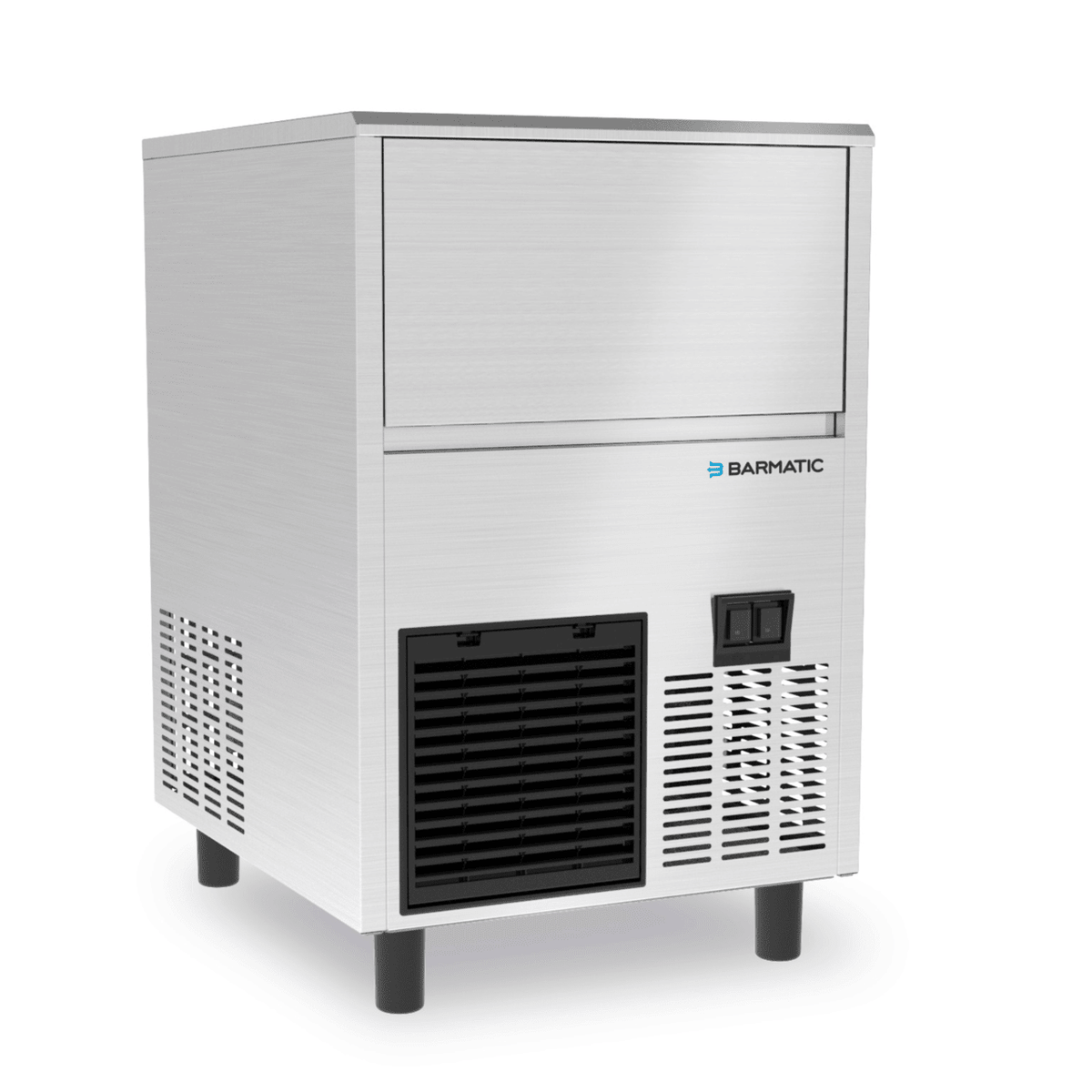 Aparat de făcut cuburi de gheață sub blat Coolice 33 kg/24 h, capacitate 16 kg, Barmatic
