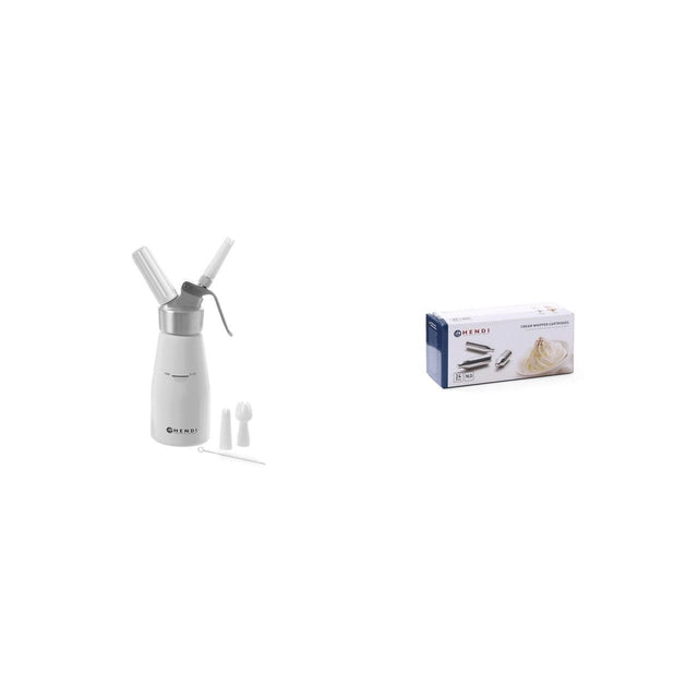 Aparat frișcă Kitchen Line 0.25L + Set 24 cartușe frișcă