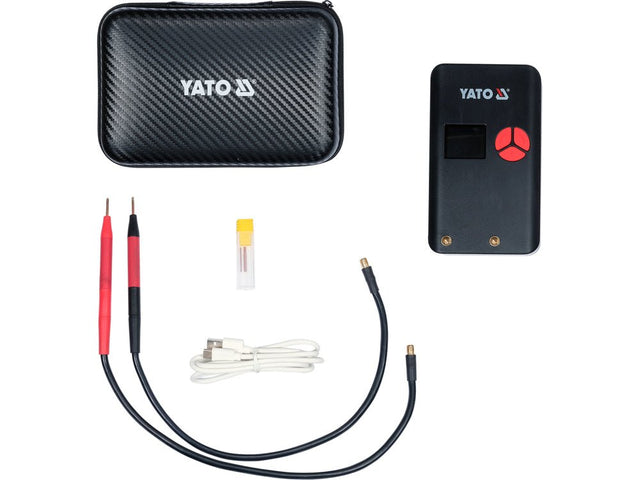 APARAT SUDURA IN PUNCTE PT BATERII, 500A Yato YT - 82507 - 10 mm, 500 A, 0,15 mm, 8 mm Yato - scule electrice si unelte profesionale - BricoMart