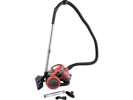 ASPIRATOR 700W, ROSU, 3 PERII Lund 67091 - Aspirator ciclonic, 240V, 5m, 7,8m Lund - scule electrice si unelte profesionale - BricoMart