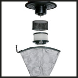 Aspirator de cenusa Einhell TC - AV 1720 DW, 1250 W, putere de aspirare 175 mbar, incl. prefiltru pentru praf fin, recipient de colectare de 20 l, furtun de aspirare si teava de aspirare din aluminiu Einhell - scule electrice si unelte profesionale - BricoMart