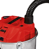 Aspirator de cenusa pe acumulator Einhell TE - AV 18/15 Li C - Solo Power X - Change , 18 V, capacitate de aspirare 100 mbar, recipient colector 15 L, sistem de curatare a filtrului, racord de suflare, fara acumulator Einhell - scule electrice si unelte profesionale - BricoMart