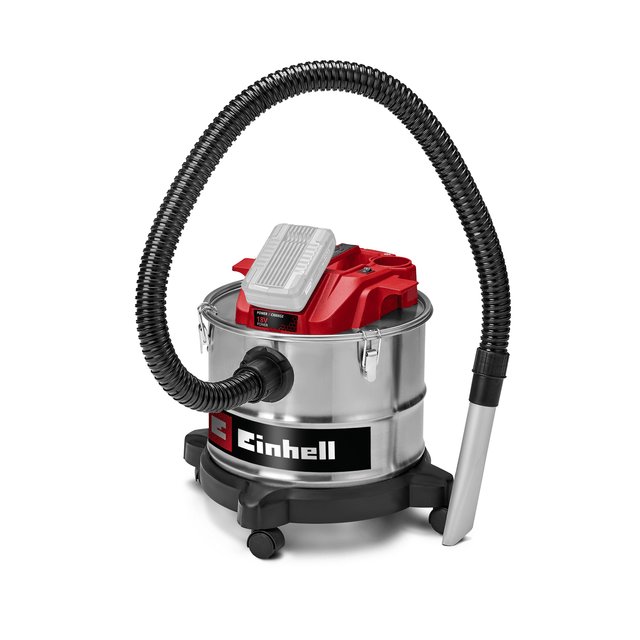 Aspirator de cenusa pe acumulator Einhell TE - AV 18/15 Li C - Solo Power X - Change , 18 V, capacitate de aspirare 100 mbar, recipient colector 15 L, sistem de curatare a filtrului, racord de suflare, fara acumulator Einhell - scule electrice si unelte profesionale - BricoMart