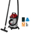 Aspirator umed-uscat Einhell TC-VC 2045 S, 900 W, putere de aspirare 180 mbar, recipient inox 20 L, suport accesorii incluzand diverse filtre si duze - imagine 1
