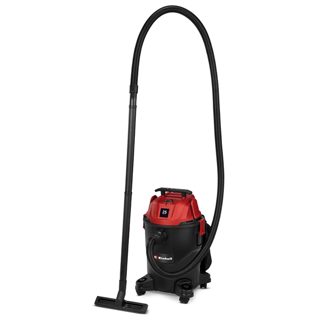 Aspirator umed - uscat Einhell TC - VC 2555 - cablu 3 m, maner transport, 850 W, 25 l BricoMart - scule electrice si unelte profesionale - BricoMart