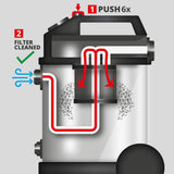 Aspirator umed - uscat Einhell TE - VC 3080 SACL - cablu 5 m, maner transport, 1150 W, 2000 W BricoMart - scule electrice si unelte profesionale - BricoMart