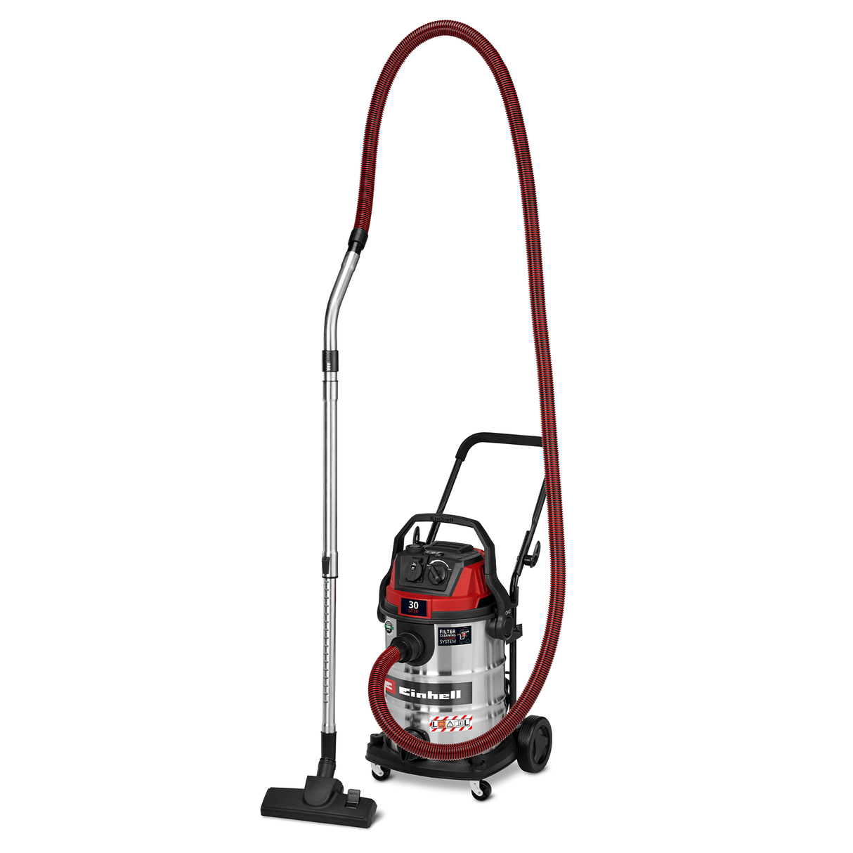 Aspirator umed - uscat Einhell TE - VC 3080 SACL - cablu 5 m, maner transport, 1150 W, 2000 W BricoMart - scule electrice si unelte profesionale - BricoMart