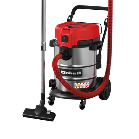 Aspirator umed - uscat Einhell TE - VC 5090 SACL - cablu 6 m, maner transport, 1300 W, 1800 W BricoMart - scule electrice si unelte profesionale - BricoMart