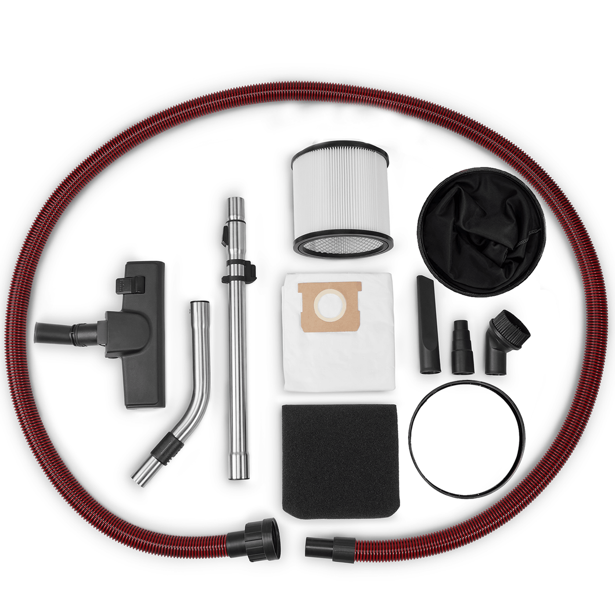 Aspirator umed - uscat Einhell TE - VC 5090 SACL - cablu 6 m, maner transport, 1300 W, 1800 W BricoMart - scule electrice si unelte profesionale - BricoMart