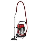 Aspirator umed - uscat Einhell TE - VC 5090 SACL - cablu 6 m, maner transport, 1300 W, 1800 W BricoMart - scule electrice si unelte profesionale - BricoMart