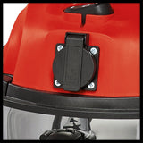 Aspirator umed/uscat Einhell TC - VC 1930 SA, 1.500 wati, recipient din otel inoxidabil de 30 de litri, priza automata, inclusiv furtun de aspirare si tub prelungitor, duza combinata/duza pentru spatii inguste, diverse filtre Einhell - scule electrice si unelte profesionale - BricoMart