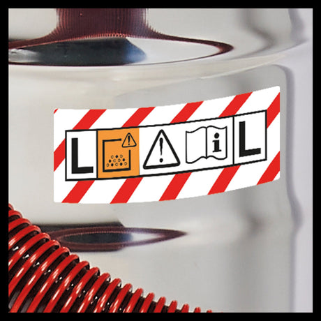 Aspirator umed/uscat Einhell TE - VC 2025 SACL, clasa de protectie impotriva prafului L, pentru particule de praf cu valori OEL >1 mg/m³, rezervor din otel inoxidabil de 25 de litri, sistem de curatare a filtrului, inclusiv duze si filtru Einhell - scule electrice si unelte profesionale - BricoMart