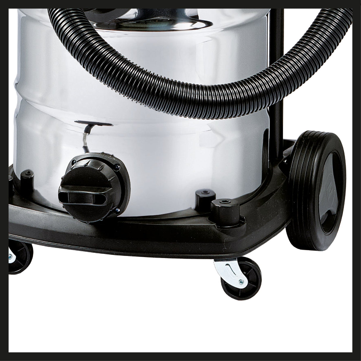 Aspirator umed/uscat Einhell TE - VC 2230 SA (tehnologie ECO, 1150 W, rezervor din otel inoxidabil, surub de scurgere a apei, racord de suflare pentru curatare prin suflare, regulator de aspiratie, suport pentru accesorii, inclusiv Einhell - scule electrice si unelte profesionale - BricoMart