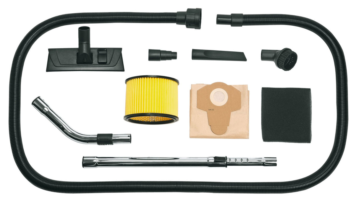 Aspirator umed/uscat Einhell TE - VC 2230 SA (tehnologie ECO, 1150 W, rezervor din otel inoxidabil, surub de scurgere a apei, racord de suflare pentru curatare prin suflare, regulator de aspiratie, suport pentru accesorii, inclusiv Einhell - scule electrice si unelte profesionale - BricoMart