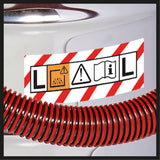 Aspirator umed/uscat Einhell TE - VC 2350 SACL, 1.600 W, clasa de protectie la praf L, sistem de curatare a filtrului, putere de aspirare 230 mbar, recipient din otel inoxidabil de 50 l Einhell - scule electrice si unelte profesionale - BricoMart