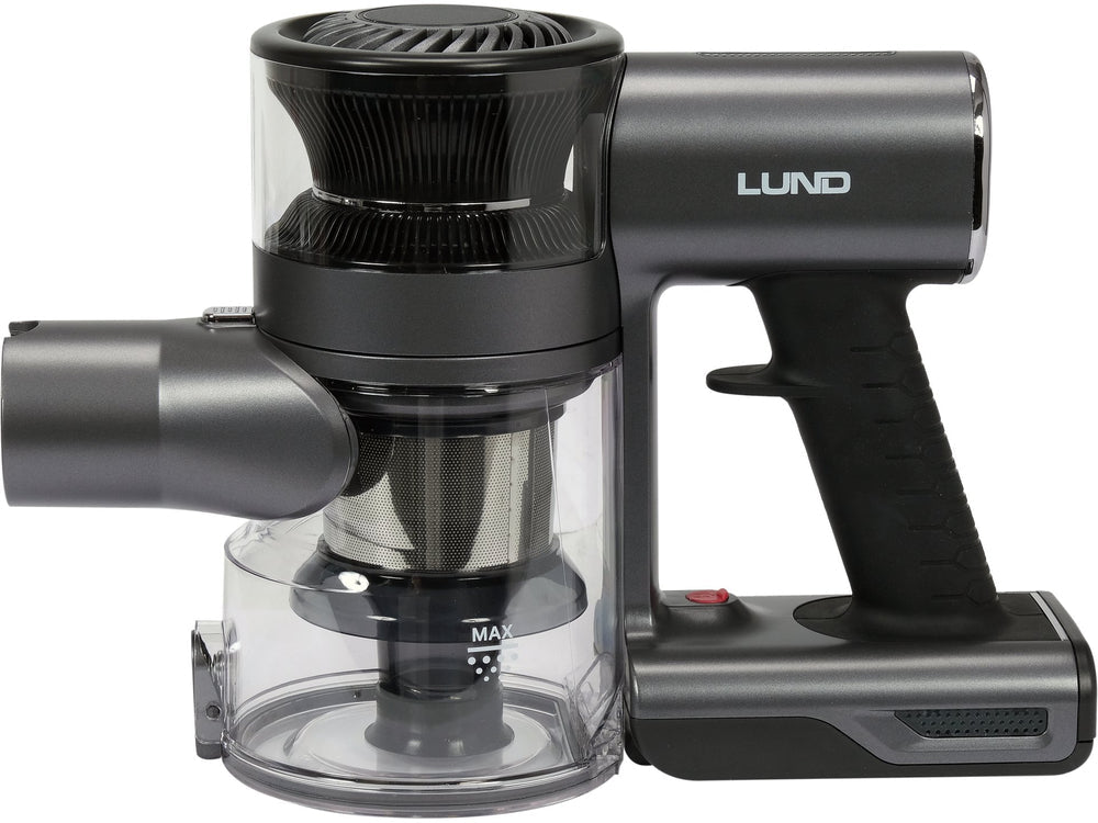 ASPIRATOR VERTICAL CU ACUMULATOR 200W Lund 67121 - 22,2 V, 240V, 0,4A Lund - scule electrice si unelte profesionale - BricoMart