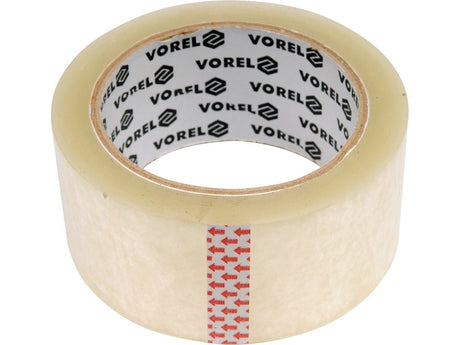 Banda adeziva pentru ambalare VOREL 75304, 48 mm x 66 m, transparenta