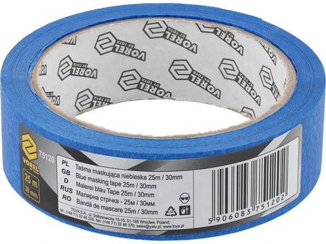 BANDA MASCARE, ALBASTRU, 25MX30MM Vorel 75120 Vorel - scule electrice si unelte profesionale - BricoMart