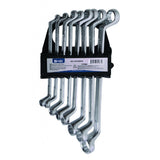 BASIC Chei inelar cotite 6 - 22mm set 8pcs BS Fabricata din Otel Cr - V Suport util pentru depozitare Basic - scule electrice si unelte profesionale - BricoMart