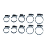 BASIC Coliere metalice set 10pcs BS Galvanizat Basic - scule electrice si unelte profesionale - BricoMart