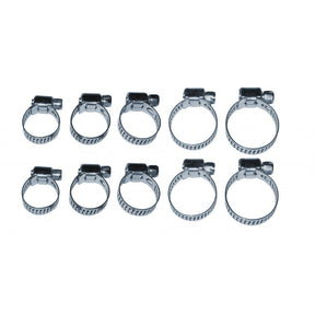 BASIC Coliere metalice set 10pcs BS Galvanizat Basic - scule electrice si unelte profesionale - BricoMart
