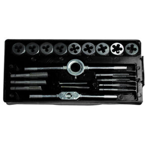 BASIC Filiere cu port set 20pcs BS Fabricat din otel de calitate Cutie depozitare din plastic Basic - scule electrice si unelte profesionale - BricoMart