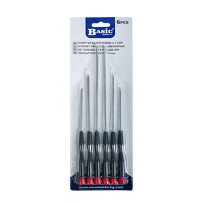 BASIC Surubelnite precizie set 6pcs BS Lungi, de precizie Basic - scule electrice si unelte profesionale - BricoMart