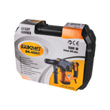BAUKRAFT Ciocan rotopercutor 1500W 4,8kg 32mm SDS - plus 5J BK - HD61 Rotopercutorul are un motor de 1500 W care oferă performanță și eficiență ridicată atunci când se lucrează cu o varietat Baukraft - scule electrice si unelte profesionale - BricoMart