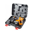 BAUKRAFT Ciocan rotopercutor brushless SDS - plus 18V 4Ah BK - BRH58 Set Motor fără perii cu eficiență mai mare Mâner suplimentar pentru un control mai bun în timpul funcționării Datorită desig Baukraft - scule electrice si unelte profesionale - BricoMart