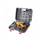 BAUKRAFT Fierastrau tip sabie 18V 2Ah BK - CRS33 Set SDS - sistem pentru schimbarea rapidă și convenabilă a cuțitului Buton pentru prevenirea pornirii accidentale Design compa Baukraft - scule electrice si unelte profesionale - BricoMart