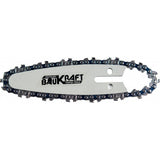 BAUKRAFT Lama ghidaj 100mm (4") 1/4".043" 1.1mm 28 pentru BK-GP22 set Potrivit pentru BK-GP22 Baukraft - scule electrice si unelte profesionale - BricoMart