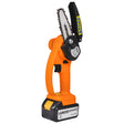 BAUKRAFT Mini fierastrau electric 100mm 1/4".043" 4Ah BK - GP22 Set Protecție pentru funcționare în siguranță Blocare întrerupător, care previne pornirea accidentală Designul ergonomic, pe Baukraft - scule electrice si unelte profesionale - BricoMart