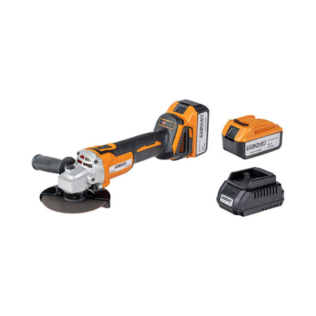 BAUKRAFT Polizor unghiular brushless Ø125mm 18V 2x4Ah geanta BK - BAG73 Polizorul unghiular "BK - BAG73" are un motor eficient fără perii care oferă mai multă putere și o durată de viață mai lun Baukraft - scule electrice si unelte profesionale - BricoMart