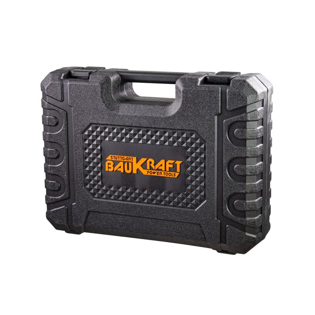 BAUKRAFT Polizor unghiular fara perii Ø125mm18V 4Ah16LED2USB BK - BAG72 Are un indicator de stare a bateriei Motor fără perii Mâner suplimentar pentru un control mai bun în timpul utilizarii 3 Baukraft - scule electrice si unelte profesionale - BricoMart