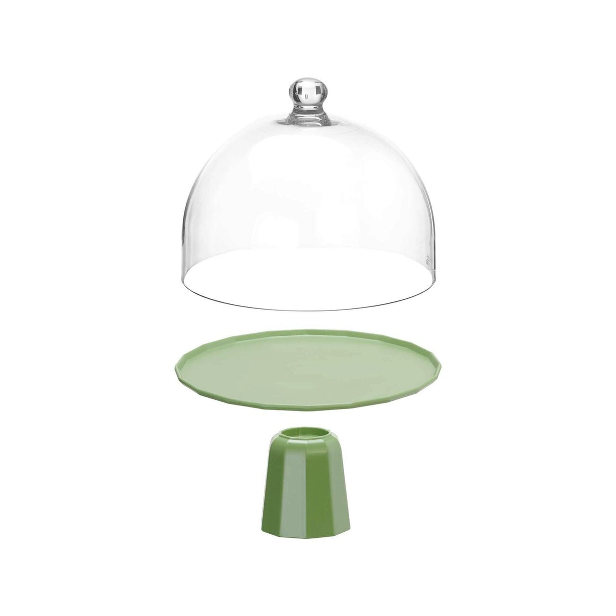 Bază pentru platou Metropolis, verde, 110x(h)120mm Fine Dine