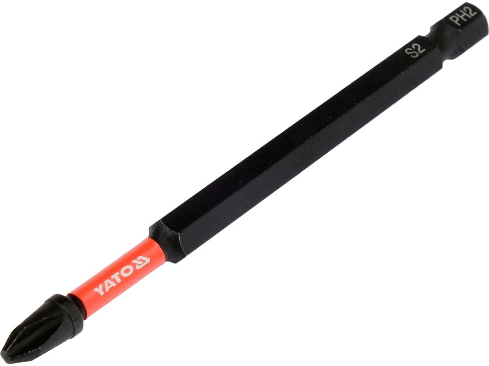 Bit de impact YATO YT-78061, 1/4, 100 mm PH2, 1 buc. - imagine 2
