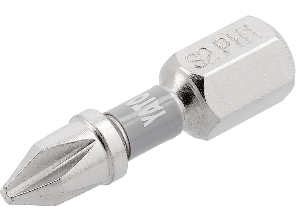 BITI 1/4 25MM PH1, 2 BUC, NI Yato YT - 78000 - 6.3 mm, 25 mm Yato - scule electrice si unelte profesionale - BricoMart
