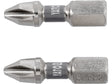 BITI 1/4 25MM PH2, 2 BUC, NI Yato YT - 78001 - 6.3 mm, 25 mm Yato - scule electrice si unelte profesionale - BricoMart