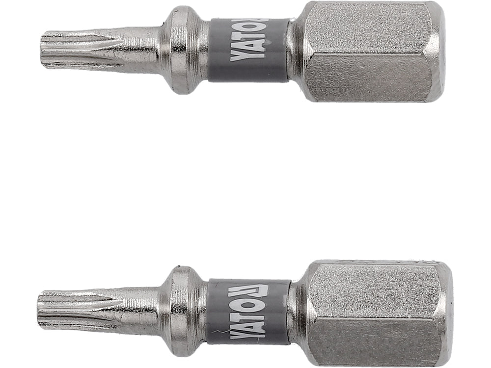 BITI 1/4 25MM T10, 2 BUC, NI Yato YT - 78011 - 6.3 mm, 25 mm Yato - scule electrice si unelte profesionale - BricoMart