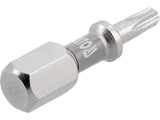 BITI 1/4 25MM T10, 2 BUC, NI Yato YT - 78011 - 6.3 mm, 25 mm Yato - scule electrice si unelte profesionale - BricoMart