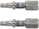 BITI 1/4 25MM T15, 2 BUC, NI Yato YT - 78012 - 6.3 mm, 25 mm Yato - scule electrice si unelte profesionale - BricoMart