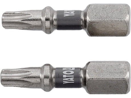 BITI 1/4 25MM T20, 2 BUC, NI Yato YT - 78013 - 6.3 mm, 25 mm Yato - scule electrice si unelte profesionale - BricoMart