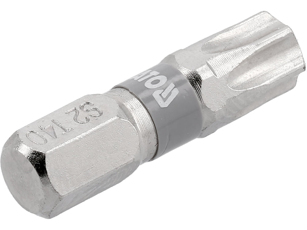 BITI 1/4 25MM T40, 2 BUC, NI Yato YT - 78016 - 6.3 mm, 25 mm Yato - scule electrice si unelte profesionale - BricoMart