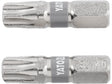 BITI 1/4 25MM T40, 2 BUC, NI Yato YT - 78016 - 6.3 mm, 25 mm Yato - scule electrice si unelte profesionale - BricoMart