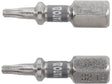 BITI 1/4 25MM T8, 2 BUC, NI Yato YT - 78010 - 6.3 mm, 25 mm Yato - scule electrice si unelte profesionale - BricoMart