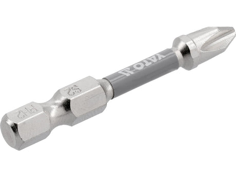 BITI 1/4 50MM PH2, 2 BUC, NI Yato YT - 78021 - 6.3 mm, 50 mm Yato - scule electrice si unelte profesionale - BricoMart