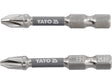 BITI 1/4 50MM PH2, 2 BUC, NI Yato YT - 78021 - 6.3 mm, 50 mm Yato - scule electrice si unelte profesionale - BricoMart