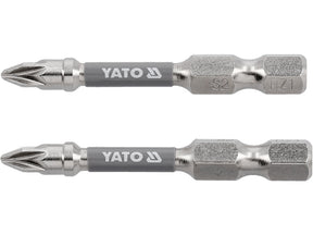 BITI 1/4 50MM PZ1, 2 BUC, NI Yato YT - 78023 - 6.3 mm, 50 mm Yato - scule electrice si unelte profesionale - BricoMart
